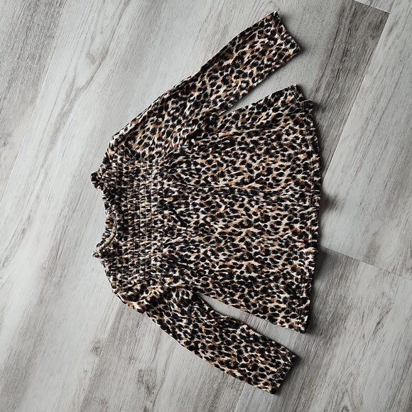 Old Navy Other - Old Navy Toddler Girl's Leopard Print Top